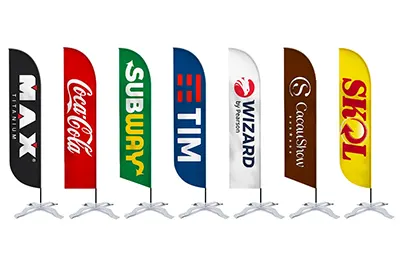 Tecido Wind Banner