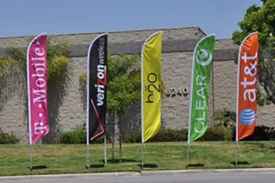 Tecido Wind Banner